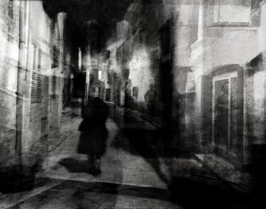 Photography titled "Une vie nocturne da…" by Philippe Berthier, Original Artwork, Manipulated Photography