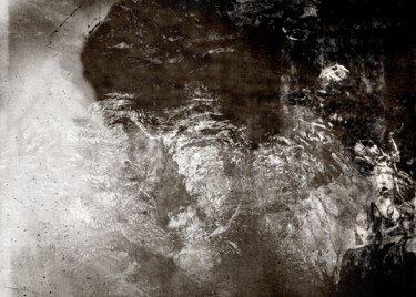 Fotografia intitulada "Loutre en eaux trou…" por Philippe Berthier, Obras de arte originais, Fotografia digital