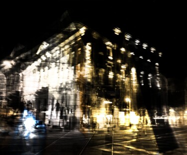 Photography titled "Cacophonie Urbaine.…" by Philippe Berthier, Original Artwork, Manipulated Photography