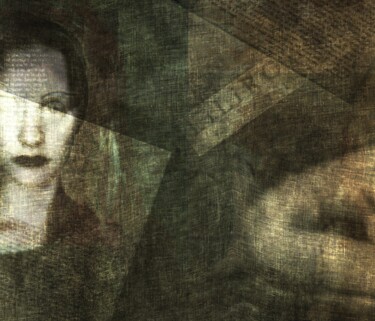 Photography titled "MONA" by Philippe Berthier, Original Artwork, Manipulated Photography