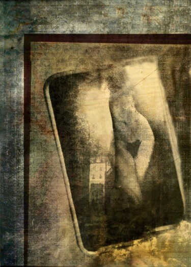 Photography titled "MIRROR" by Philippe Berthier, Original Artwork, Manipulated Photography