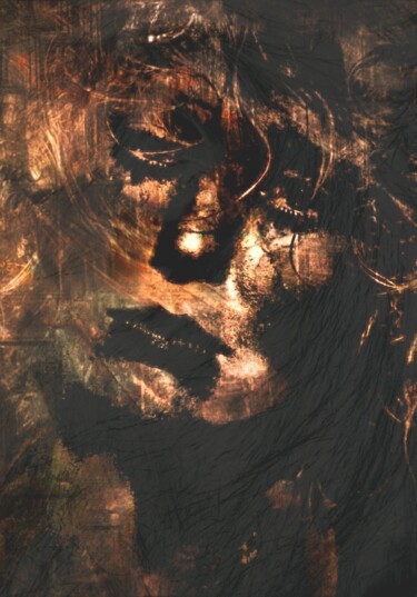 Arts numériques intitulée "the christ's woman" par Philippe Berthier, Œuvre d'art originale, Photo montage