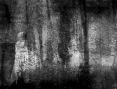 Photography titled "The Walk" by Philippe Berthier, Original Artwork, Manipulated Photography