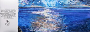 Dessin intitulée "" voix d'eau 2 "" par Philippe Brobeck, Œuvre d'art originale, Poème