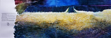 Peinture intitulée "" Blonde Savoureuse…" par Philippe Brobeck, Œuvre d'art originale, Aquarelle