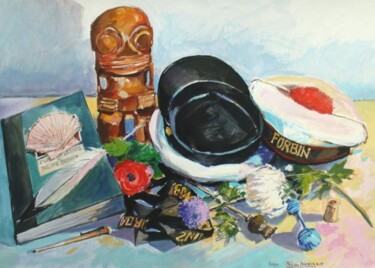 "Forbin, dédié à tou…" başlıklı Tablo Philippe Brobeck tarafından, Orijinal sanat, Guaş boya