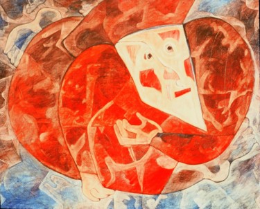 Peinture intitulée "134-la-supplique-du…" par Philippe Butto, Œuvre d'art originale