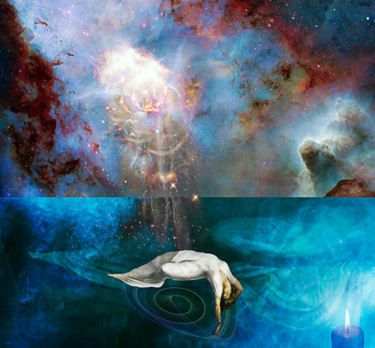 Digital Arts titled "le rêve de FÜSSLI" by Philippe Cadet, Original Artwork, Digital Painting