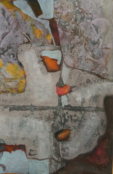 Pittura intitolato "Munin" da Philippe Casaubon, Opera d'arte originale, Olio