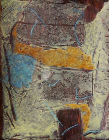 Картина под названием "Népenthe" - Philippe Casaubon, Подлинное произведение искусства, Масло