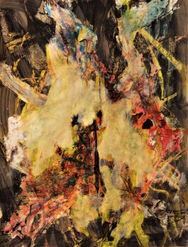 Pintura titulada "Pasiphaé" por Philippe Casaubon, Obra de arte original, Oleo
