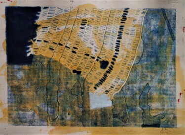 Отпечатки и Гравюры под названием "Confinement 2" - Philippe Casaubon, Подлинное произведение искусства, Монотип