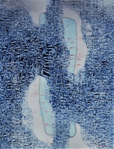 Отпечатки и Гравюры под названием "Confinement 17" - Philippe Casaubon, Подлинное произведение искусства, Монотип