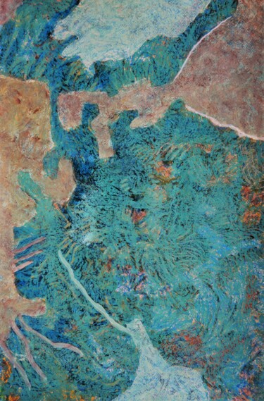 Pintura intitulada "Sommeil" por Philippe Casaubon, Obras de arte originais, Óleo