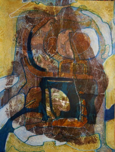 Peinture intitulée "Swanhild" par Philippe Casaubon, Œuvre d'art originale, Huile