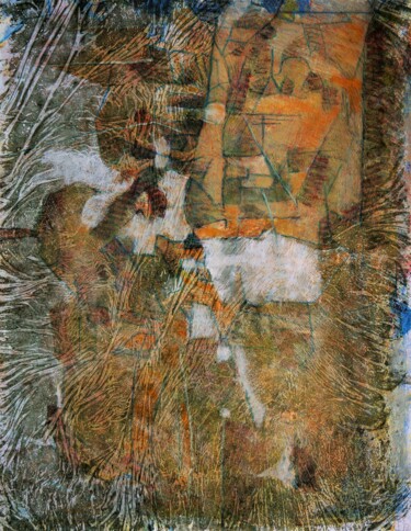Malerei mit dem Titel "Sinis" von Philippe Casaubon, Original-Kunstwerk, Öl