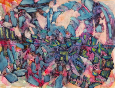 Thémiscyre Peinture intitulée "Thémiscyre" par Philippe Casaubon, Œuvre d'art originale, Huile