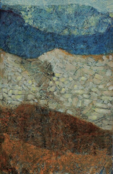 Painting titled "Thialfi" by Philippe Casaubon, Original Artwork, Oil