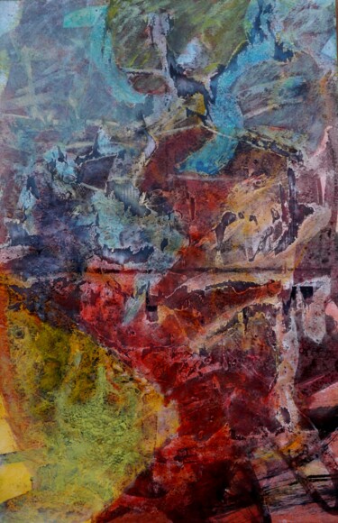 Malerei mit dem Titel "Europe" von Philippe Casaubon, Original-Kunstwerk, Öl