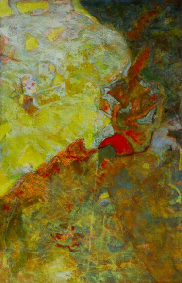 Peinture intitulée "Gel" par Philippe Casaubon, Œuvre d'art originale, Huile