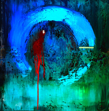 Digital Arts titled "WOUNDED PLANET" by Philippe Ceulemans, Original Artwork, Digital Photography Mounted on Plexiglass