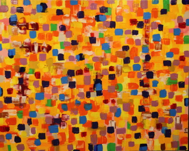 Peinture intitulée "PIXEL" par Philippe Combis (PhilIppe CBS), Œuvre d'art originale, Acrylique