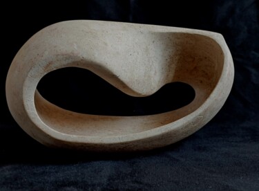 Sculpture titled "Infinity #2" by Philippe Cotin, Original Artwork, Stone