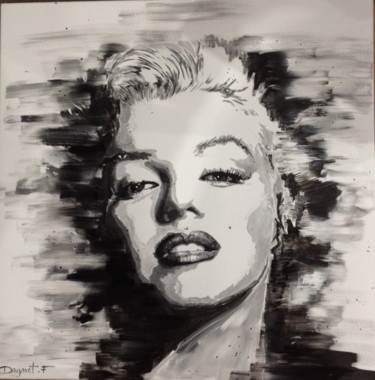 Peinture intitulée "Marilyne" par Fabienne Dagnet, Œuvre d'art originale, Acrylique