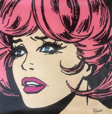 Painting titled "Lana" by Philippe Dailler, Original Artwork, Acrylic