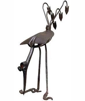 Skulptur mit dem Titel "Lévantail" von Philippe Depienne, Original-Kunstwerk, Metalle