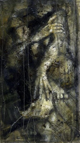 Painting titled "Anthropomorphobie" by Philippe-Emmanuel Amirault, Original Artwork