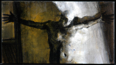 Pintura titulada "L'abandon" por Philippe-Emmanuel Amirault, Obra de arte original, Oleo