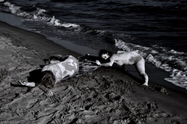 Fotografia intitolato "EXIT" da Philippe Faivre, Opera d'arte originale, Fotografia manipolata