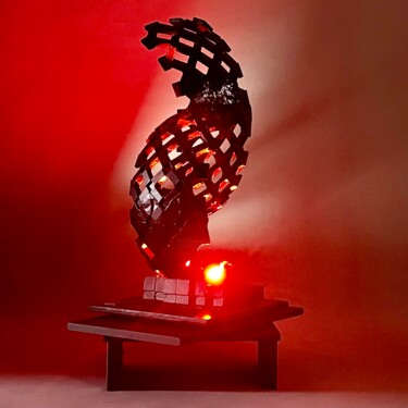 Скульптура под названием "INVADER" - Philippe Fares, Подлинное произведение искусства, Керамика