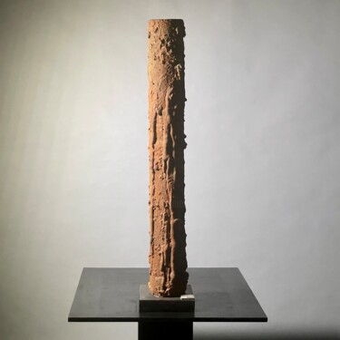 Escultura intitulada "FONDATION PROFONDE…" por Philippe Fares, Obras de arte originais, Cimento