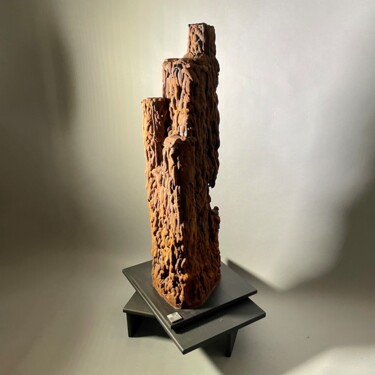 Sculpture intitulée "LE BLOC" par Philippe Fares, Œuvre d'art originale, Ciment