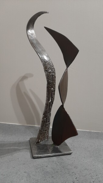 Sculpture intitulée "Duo" par Philippe Fautrez, Œuvre d'art originale, Métaux