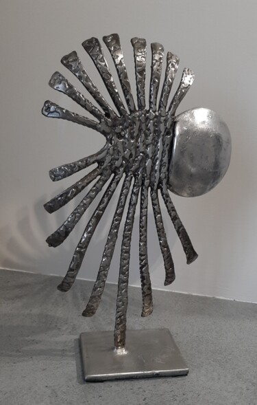 Sculpture intitulée "Tristiole 607" par Philippe Fautrez, Œuvre d'art originale, Métaux
