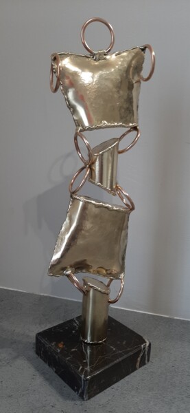 Sculpture intitulée "Broken 602" par Philippe Fautrez, Œuvre d'art originale, Métaux