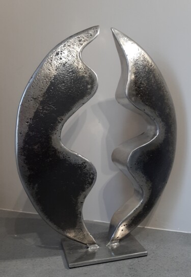 Sculpture titled "Ensemble" by Philippe Fautrez, Original Artwork, Metals