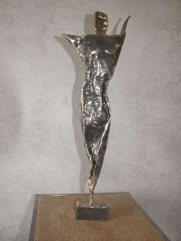 Sculpture intitulée "alors devine" par Philippe Fautrez, Œuvre d'art originale