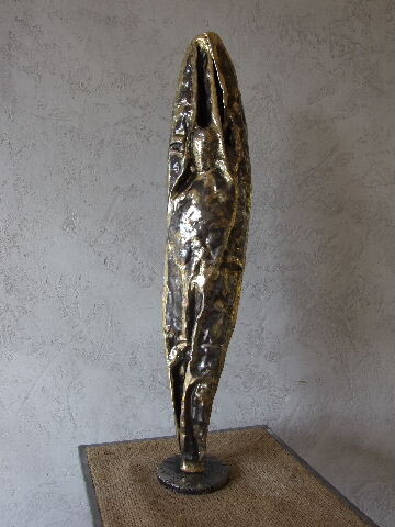Sculpture intitulée "pourquoi" par Philippe Fautrez, Œuvre d'art originale