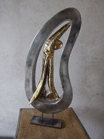 Sculpture intitulée "rêve inachevé" par Philippe Fautrez, Œuvre d'art originale