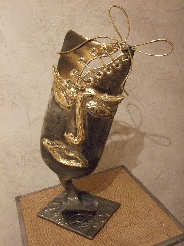 Sculpture titled "casse tête 02" by Philippe Fautrez, Original Artwork