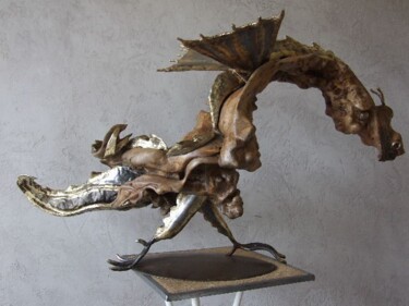 Sculpture intitulée "tarasque" par Philippe Fautrez, Œuvre d'art originale