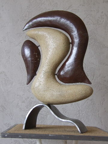 Sculpture titled "Quelque part ailleu…" by Philippe Fautrez, Original Artwork