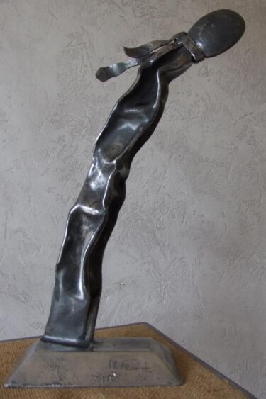 Sculpture intitulée "Un Peu Fragile" par Philippe Fautrez, Œuvre d'art originale