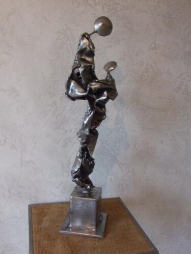 Sculpture intitulée "La Mère et l'Enfant" par Philippe Fautrez, Œuvre d'art originale