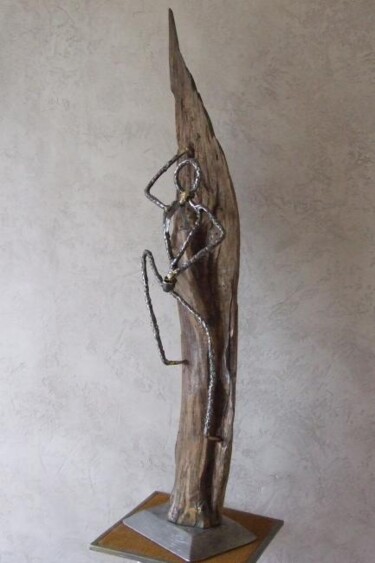 Sculpture intitulée "atteindre le plus h…" par Philippe Fautrez, Œuvre d'art originale
