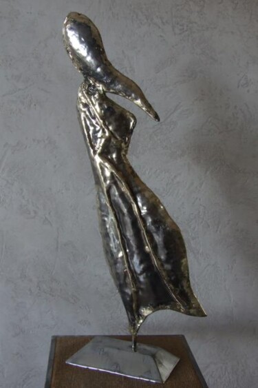 Sculpture intitulée "aller vers l'inconnu" par Philippe Fautrez, Œuvre d'art originale